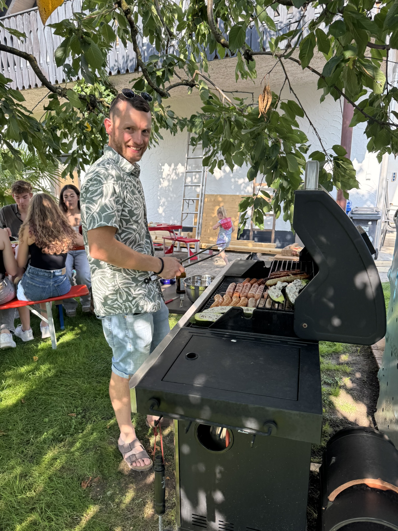 Grillen bei Ette
