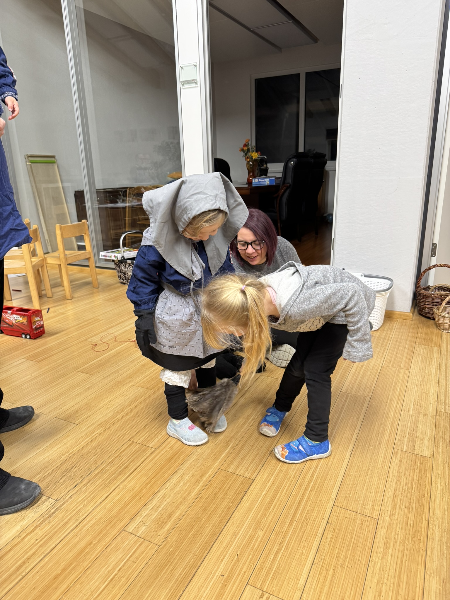 Häsabstauben und Taufe