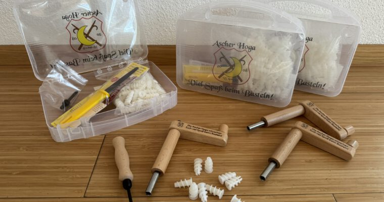 Bastelspaß für die „Kernige Knirpse“
