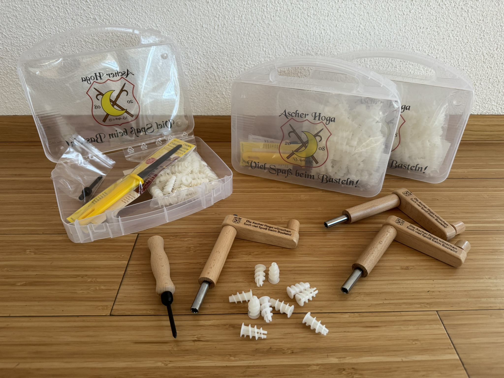 Bastelspaß für die „Kernige Knirpse“